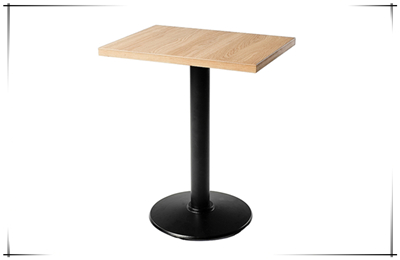 钢木餐桌材质