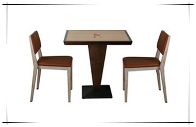 石嘴山西餐厅实木桌椅
