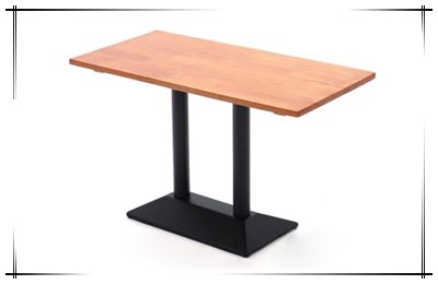 青岛钢木餐桌