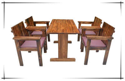 泰安常规款钢木餐厅桌子
