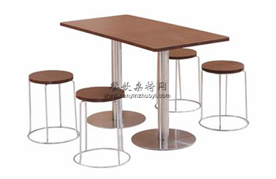 钢木材质桌椅