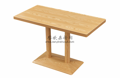 饺子店钢木餐桌