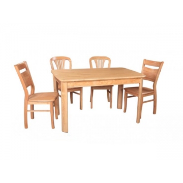 中式实木餐厅桌椅款式大全