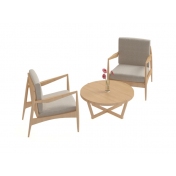 实木休闲桌椅，咖啡厅家具