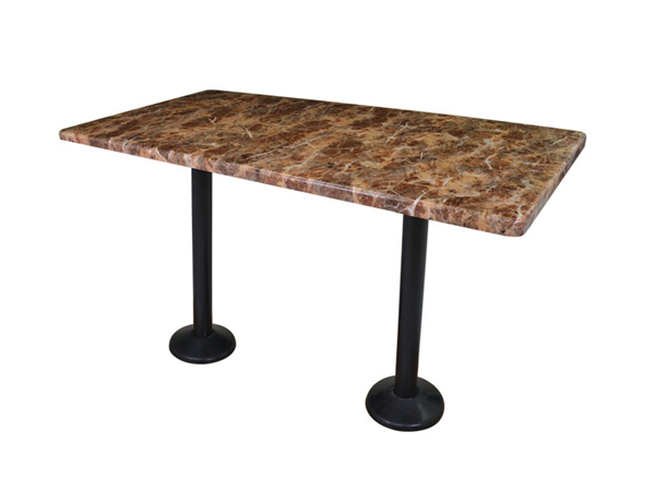 人造石材餐桌，固定式餐桌