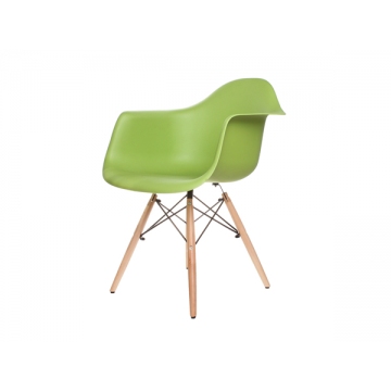 绿色塑料餐椅，甜品店家具