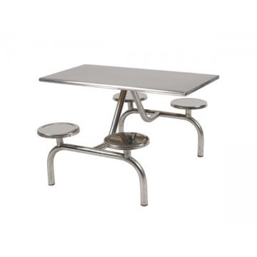 食堂桌椅系列，不锈钢桌椅