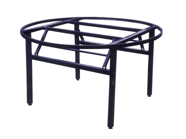 折叠圆餐桌五金脚架结构图
