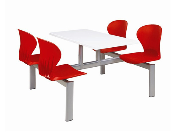 单位食堂桌椅，玻璃钢桌椅