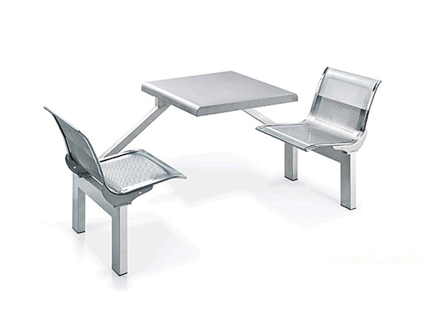 单位食堂采用的不锈钢桌椅