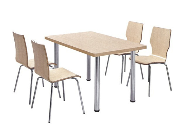 学校食堂桌椅款式图片分享