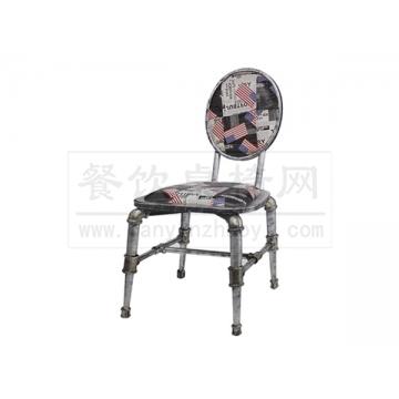 水管椅子，工业风复古餐椅