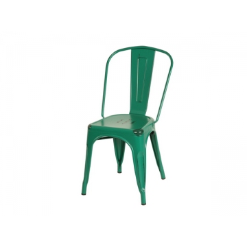 绿色油漆铁艺餐椅批发价格