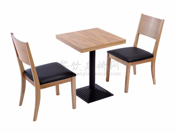 迪庆咖啡厅水曲柳实木桌椅