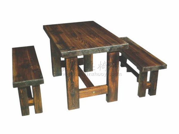 中式家具，大理火烧木桌椅