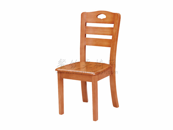 橡木材质的土菜馆实木椅子