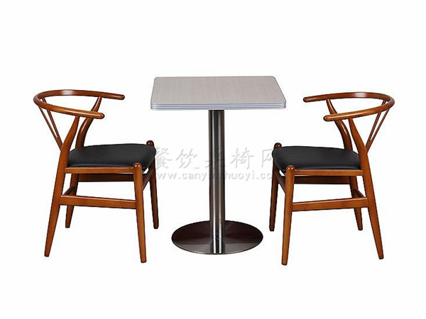 两人位桌椅，茶餐厅餐桌椅