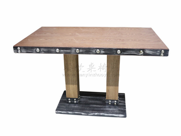 岳阳定制家具，工业风餐桌