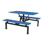 玻璃钢条形凳学校食堂桌椅