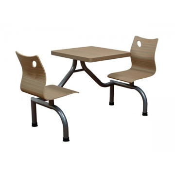 连体款餐桌椅 ZY-LT004