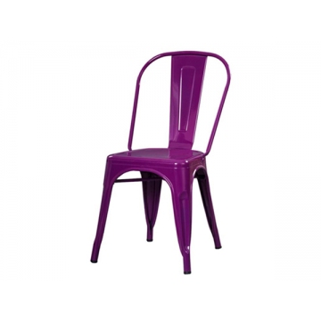 紫色铁皮餐椅 CY-TP013