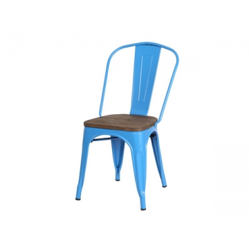 蓝色铁皮椅子 CY-TP015