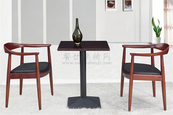 柳州实木家具，咖啡馆桌椅