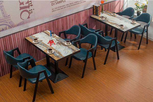 钦州个性时尚餐厅桌椅组合