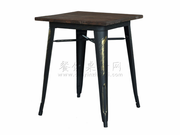 铁皮桌子，百色工业风餐桌