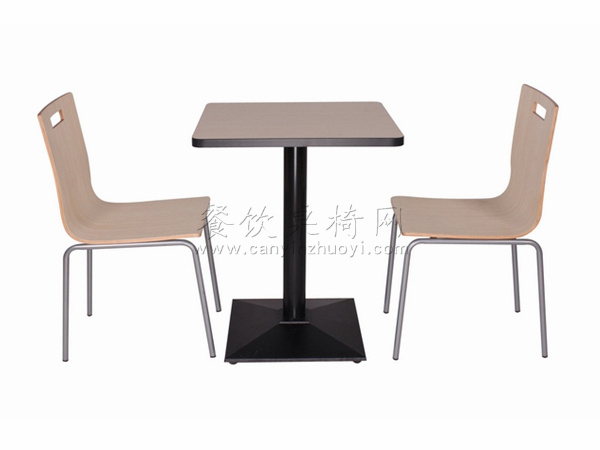 钢木快餐桌椅 ZY-GM008