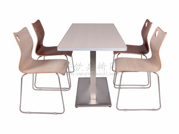 曲木材质桌椅 ZY-GM076