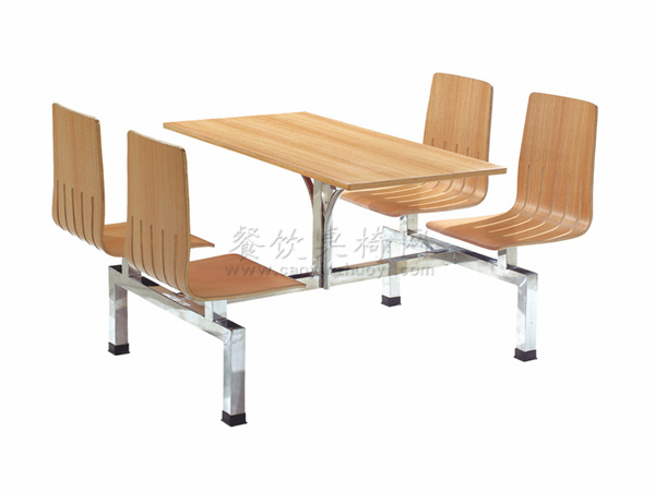 连体一桌四椅 ZY-LT014