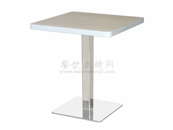 不锈钢脚餐桌 CZ-GM017