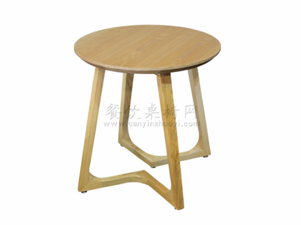 圆形实木桌子 CZ-SM001