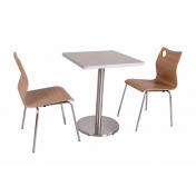 钢木餐桌椅子 ZY-GM030