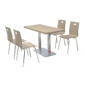 板式快餐桌椅 ZY-GM047