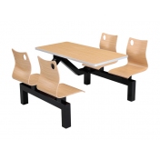 新款连体桌椅 ZY-LT012