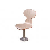 固定钢木餐椅 CY-GM002