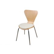 软包钢木椅子 CY-GM013