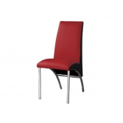 红色皮革餐椅 CY-XD024