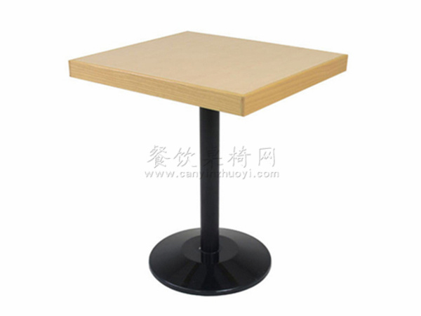 钢木餐桌，宜昌快餐厅家具