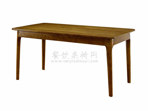 荆州实木家具，长方形餐桌