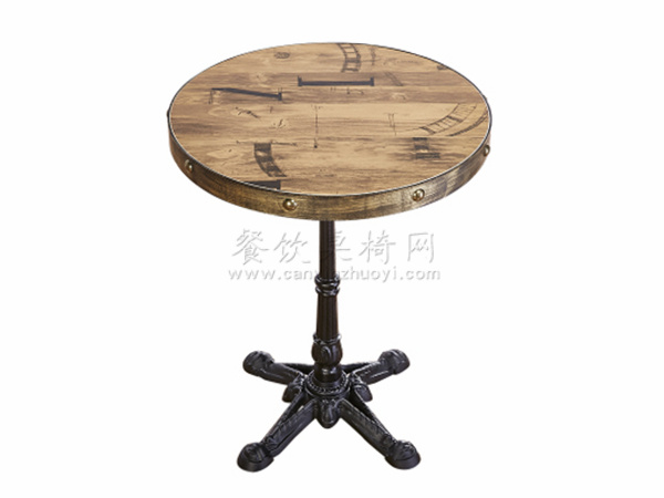 复古餐桌，仙桃工业风桌子