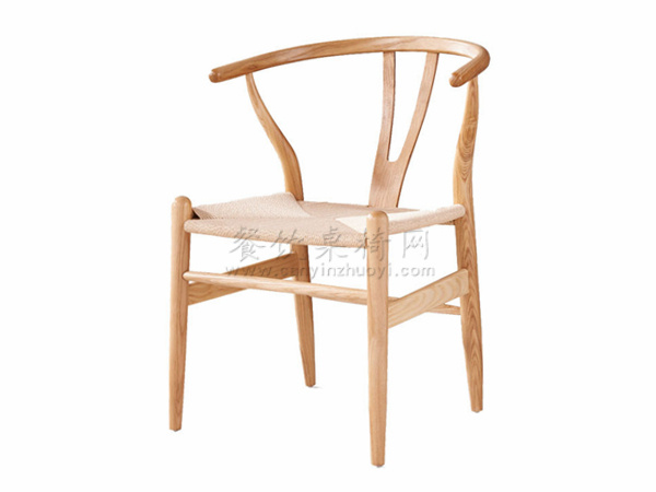 叉骨椅，仙桃茶餐厅实木椅