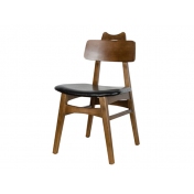 寿司店椅子，黄石实木餐椅