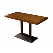 恩施州家具，实木贴皮餐桌