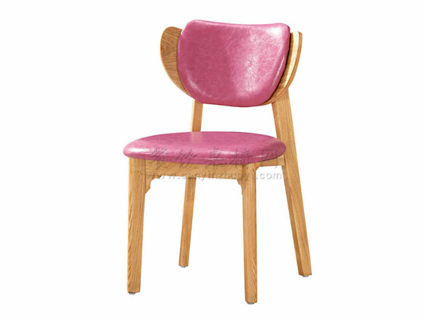 奶茶店椅子，铜仁实木餐椅