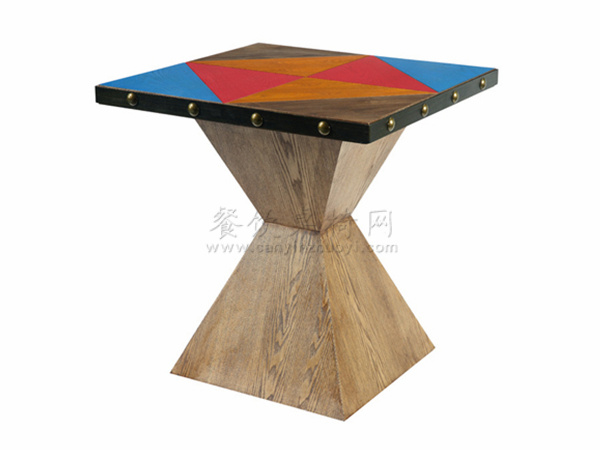 威宁实木主题风格餐桌定制