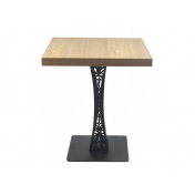 西餐桌，遵义巴黎塔钢木桌