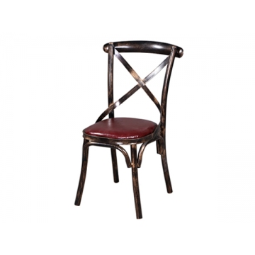 铜川铁艺家具，复古风餐椅